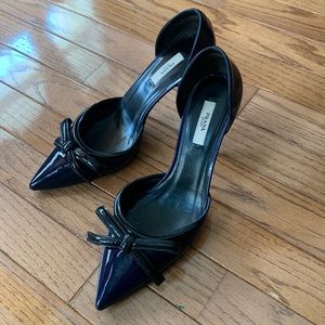 authentic Prada patent leather heels